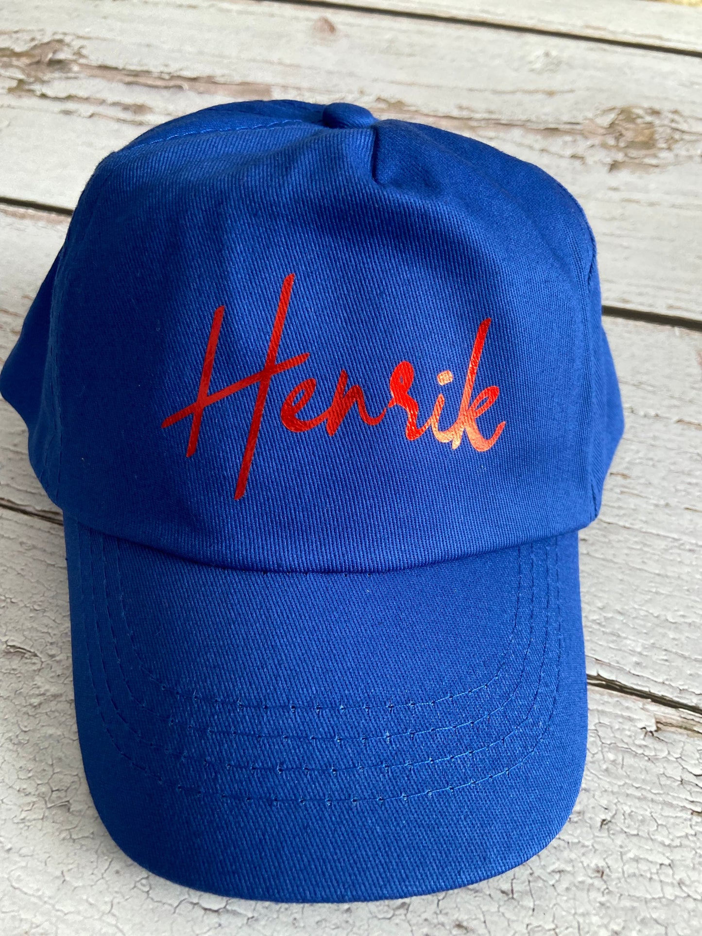 Kinder Cap mit Name