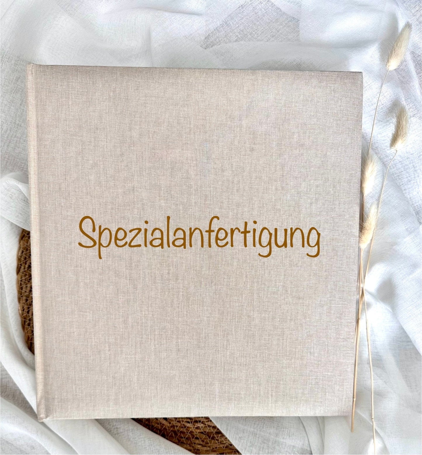 Fotoalbum Leinen Sondergröße 31x30cm