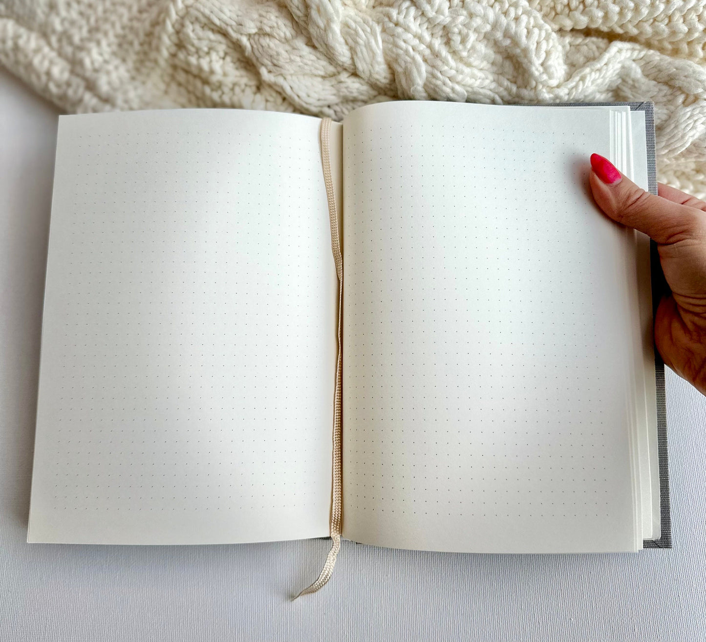 Leinen Notizbuch Weltenbummlerin