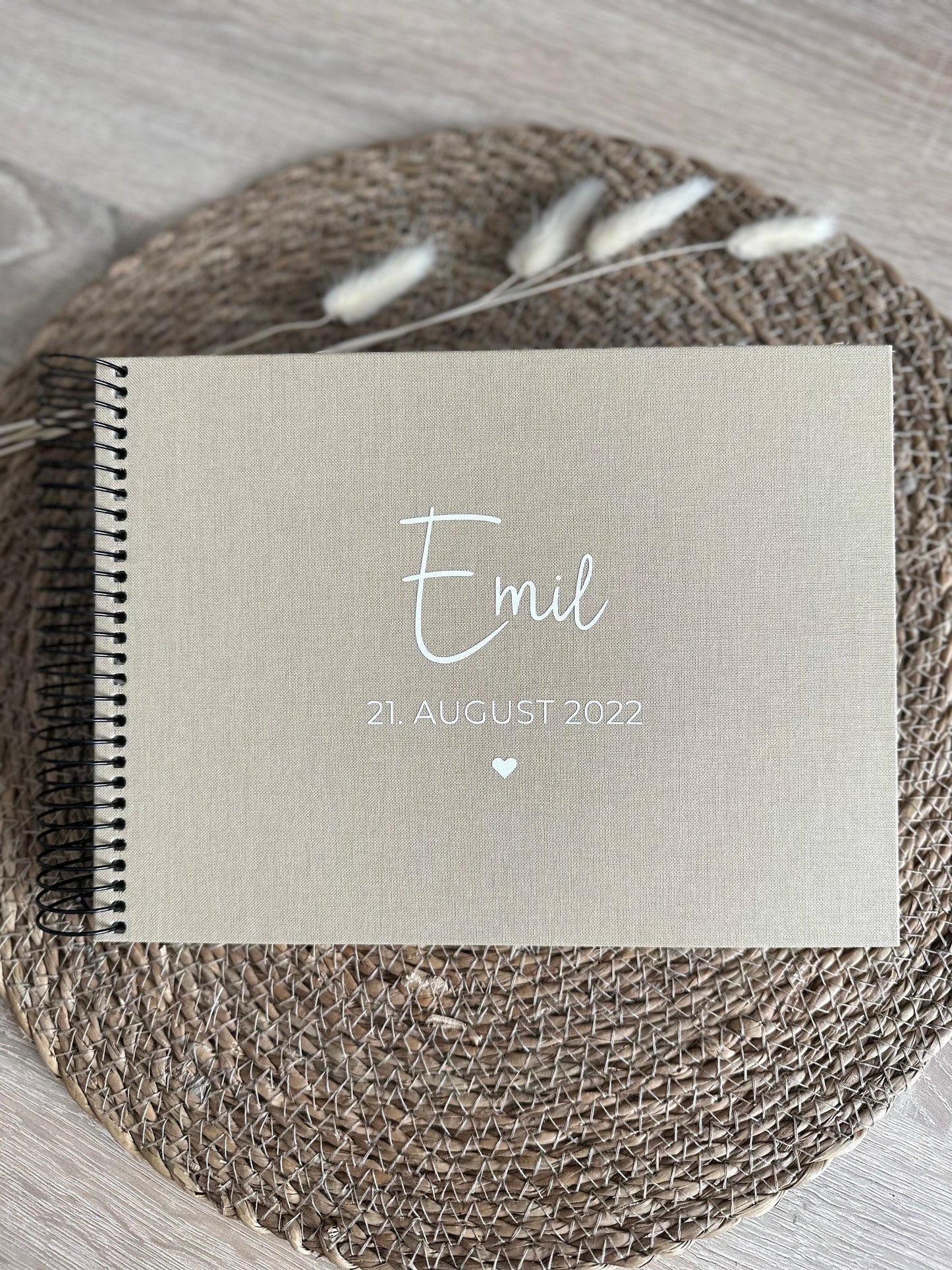 Personalisiertes Babyalbum Geburt
