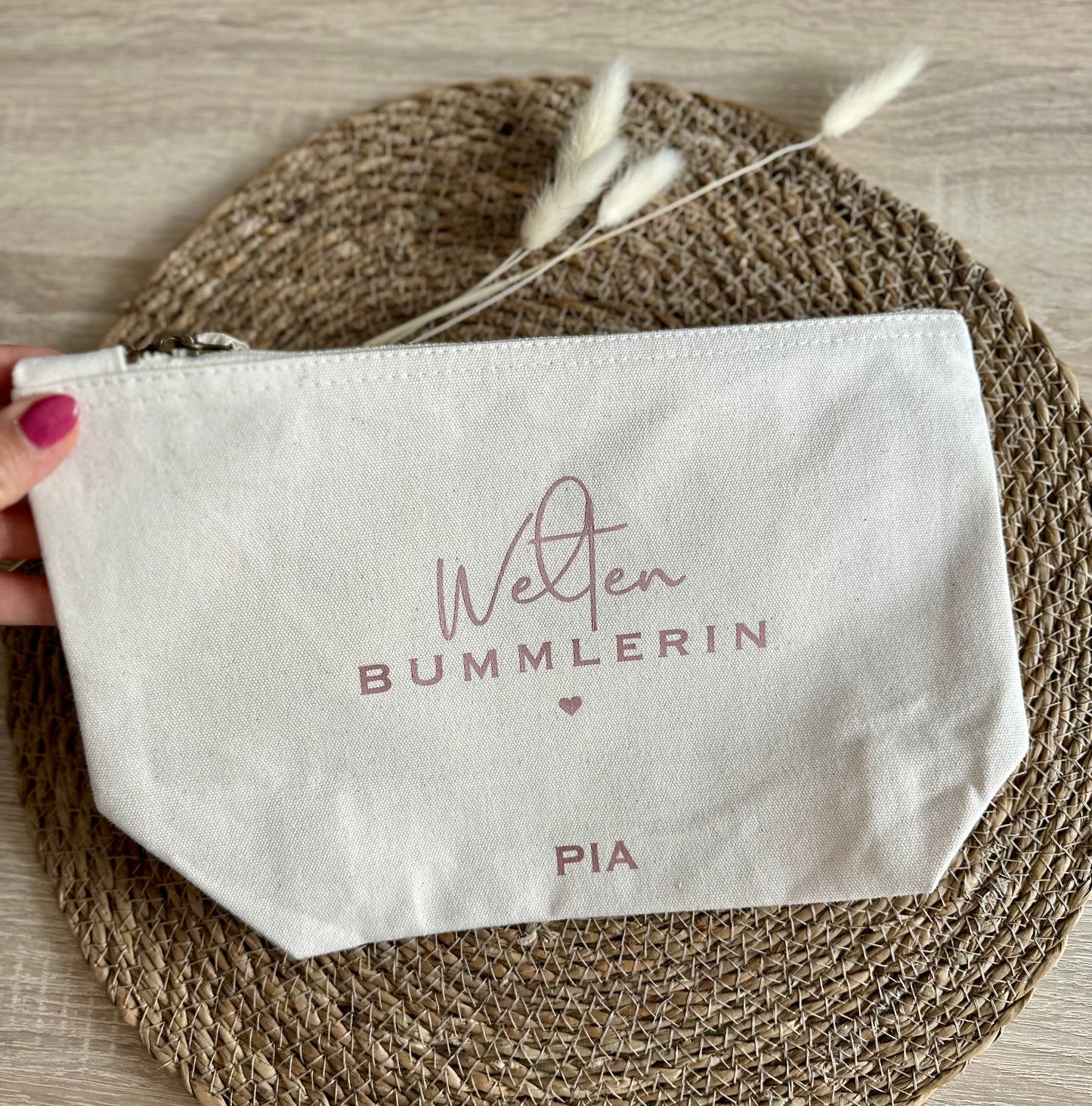 Kosmetiktasche Weltenbummlerin