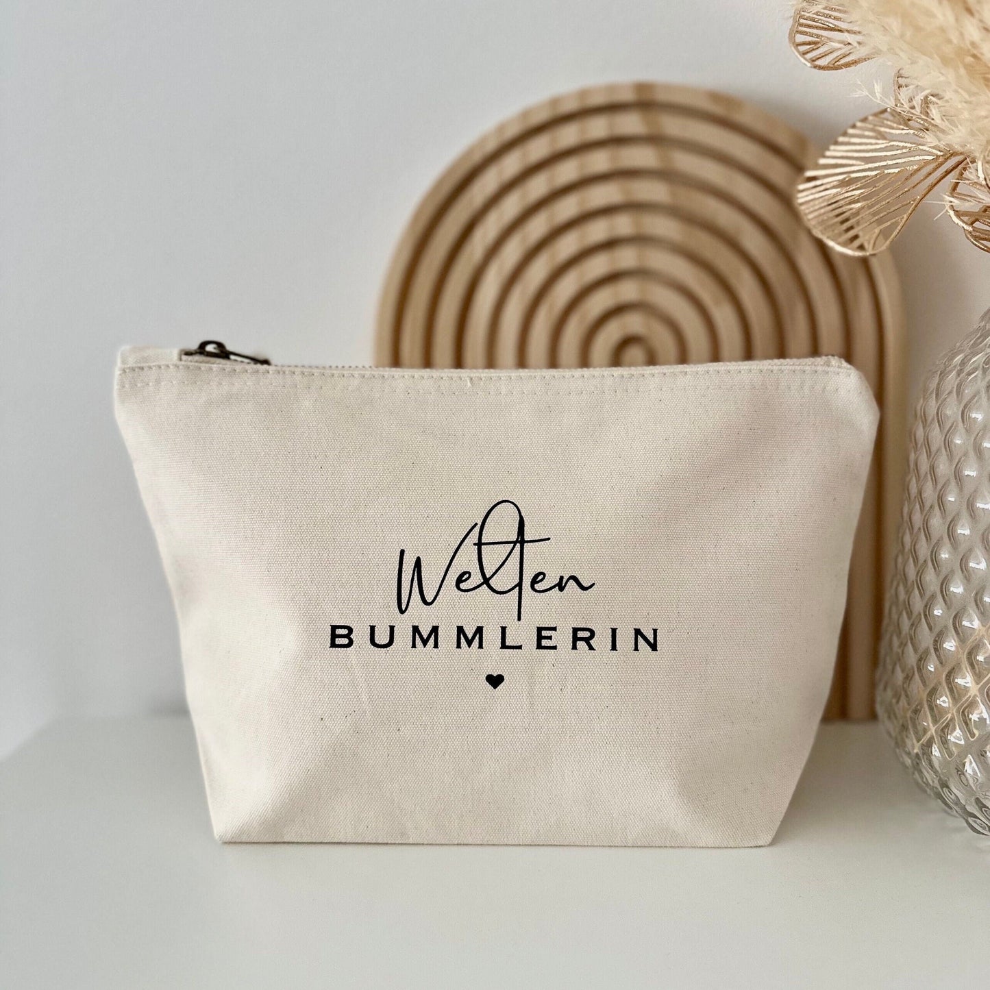 Kosmetiktasche Weltenbummlerin