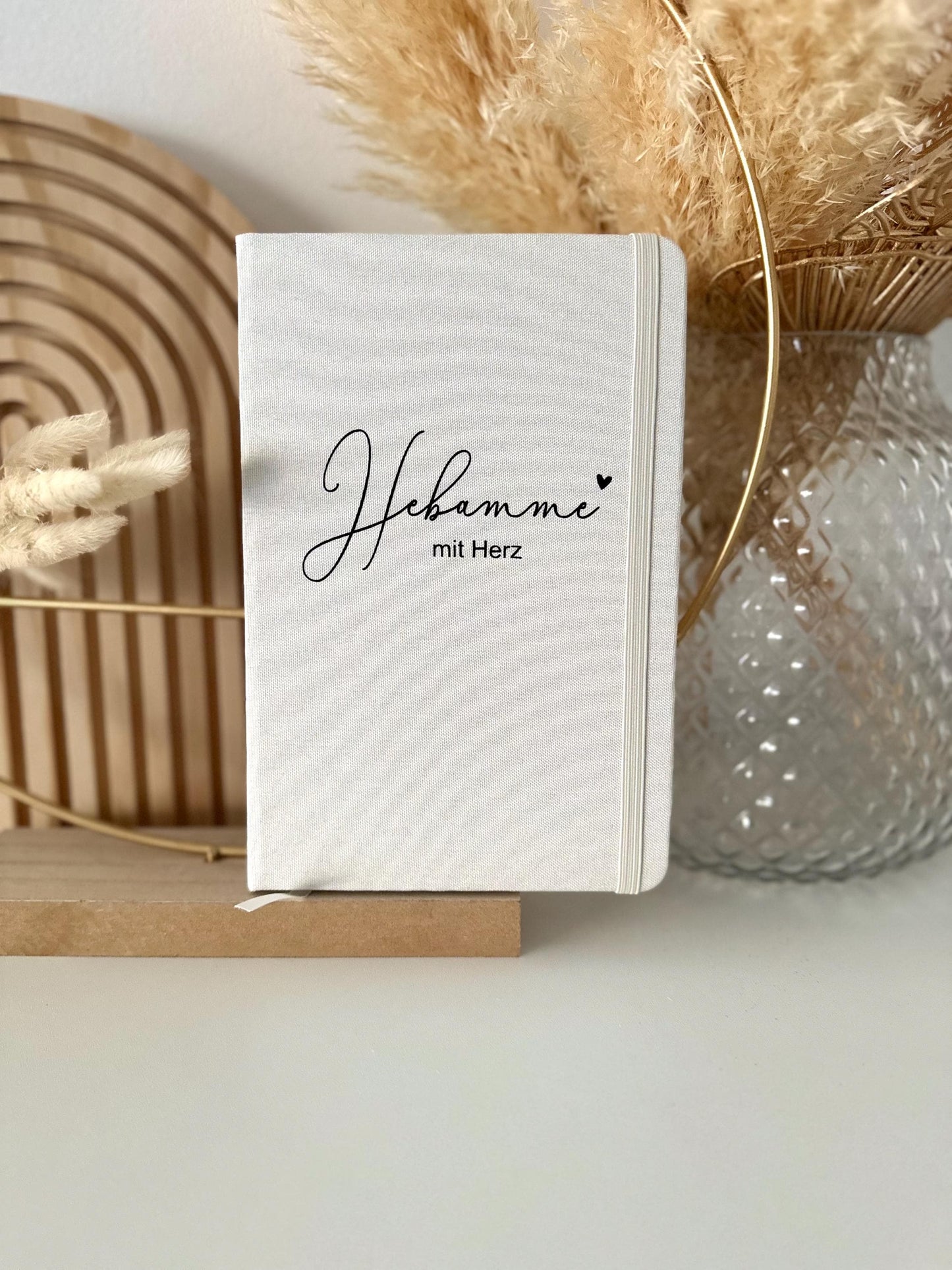 Notizbuch Hebamme mit Herz