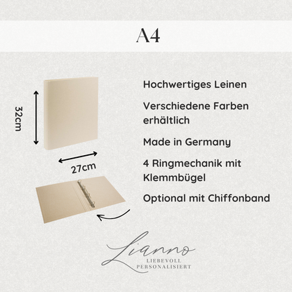 Gästemappe modern A4 oder A5
