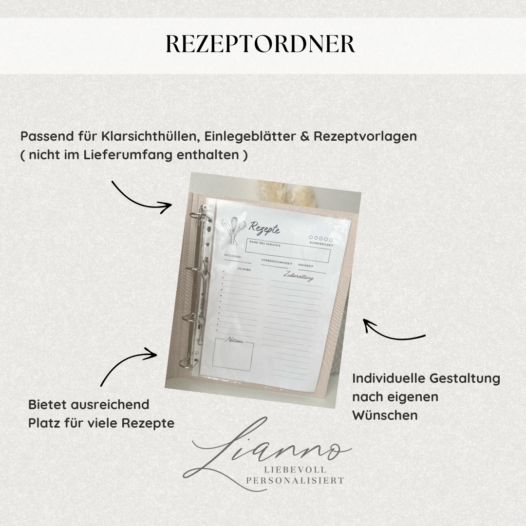 Ringbuch A4 „Lieblingsrezepte“