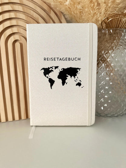 Notizbuch Weltkarte